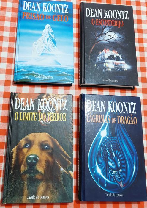 Dean Koonz - quatro livros 5 euros cada