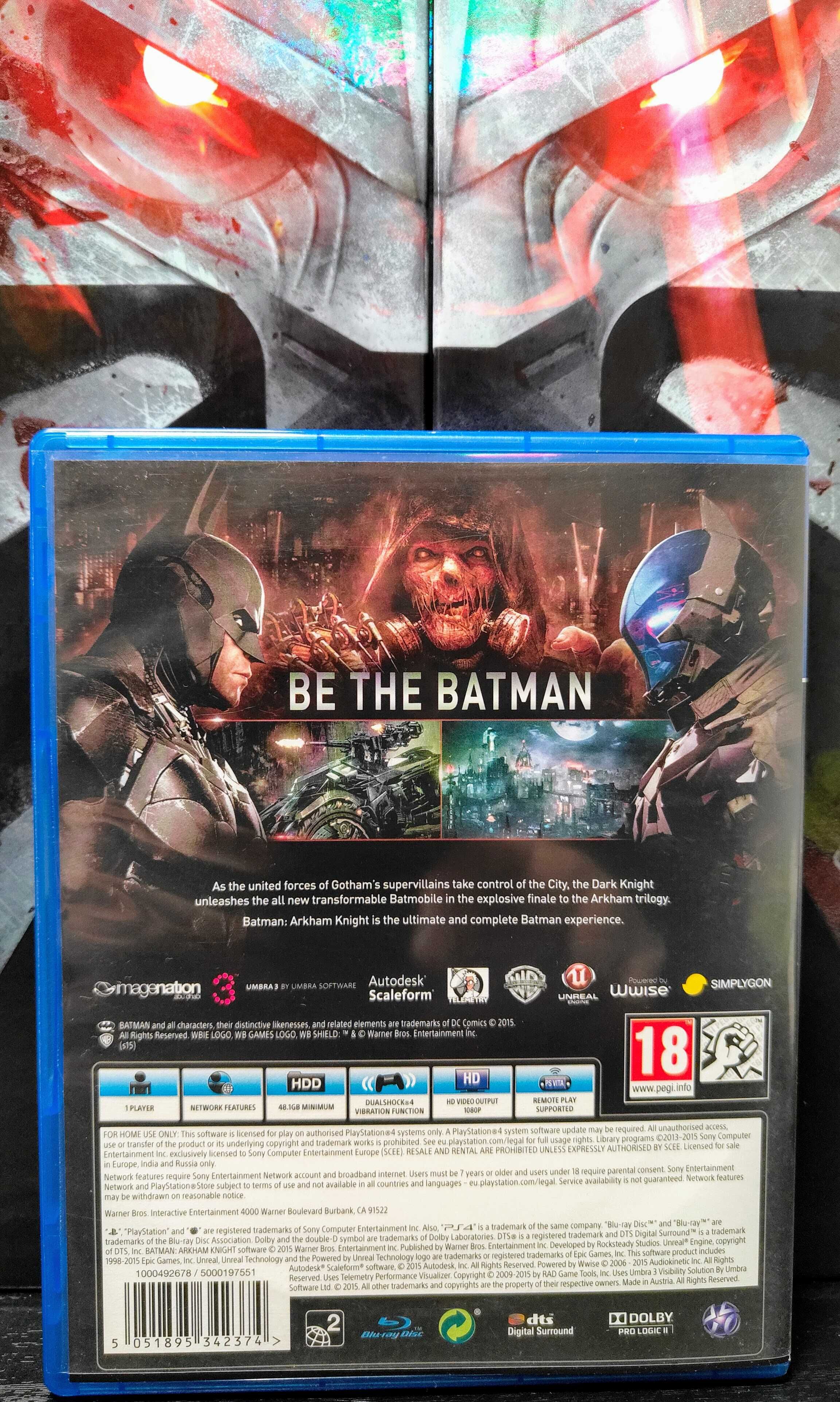 GameZone | Gra na konsolę PlayStation 4 PS4 | Batman: Arkham Knight