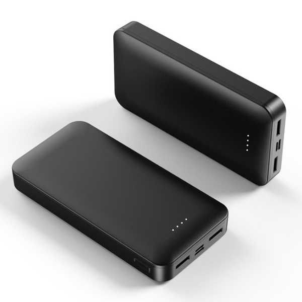 Павер банк на 20000 mAh PowerBank чорного цвета