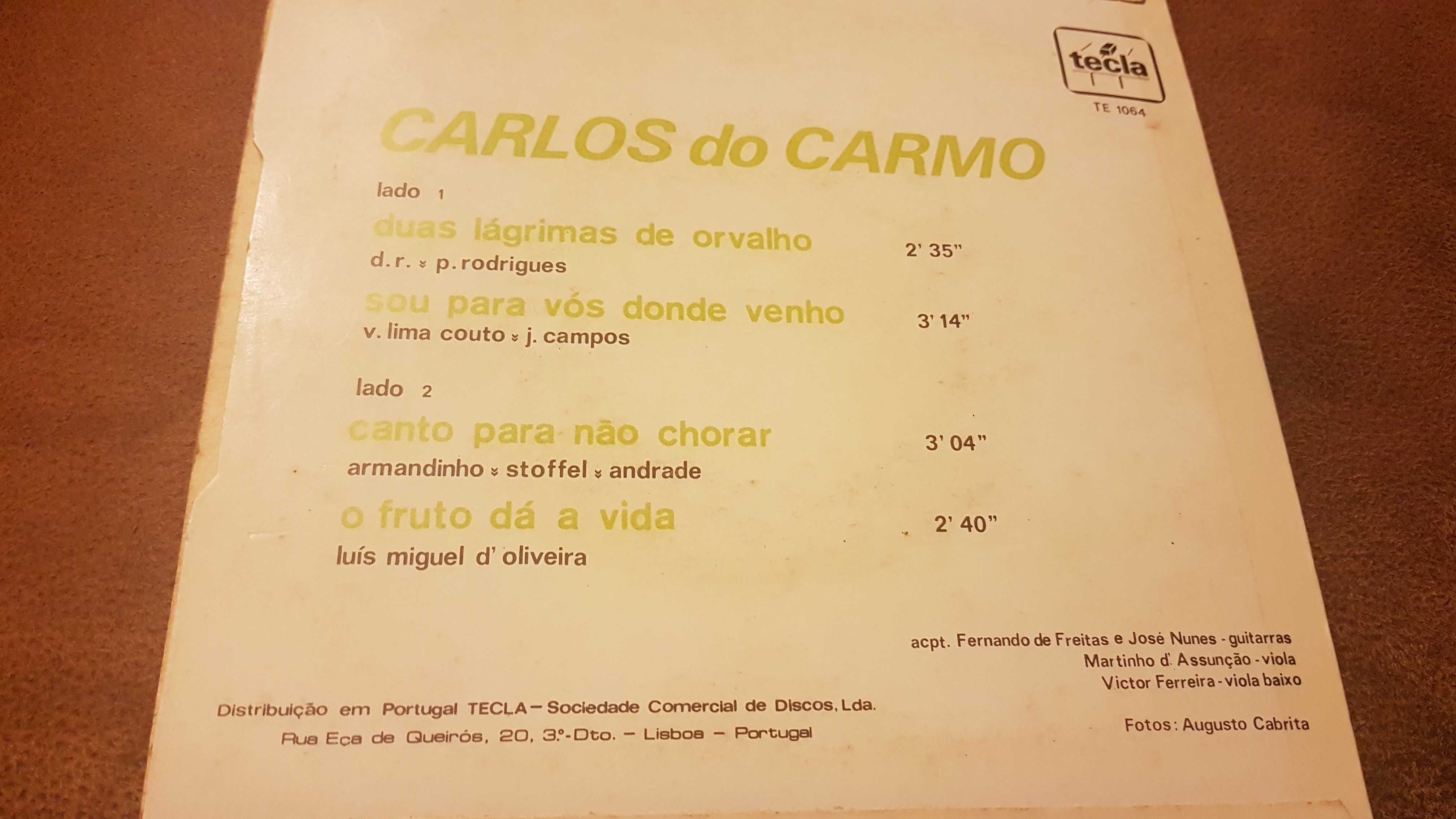 Single Carlos do Carmo