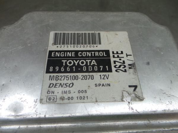 Centralina motor / ECU TOYOTA Yaris (_P1_)