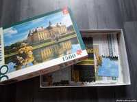 Puzzle Vaux-le-Vicomte Castle 1500 Trefl KOMPLETNE