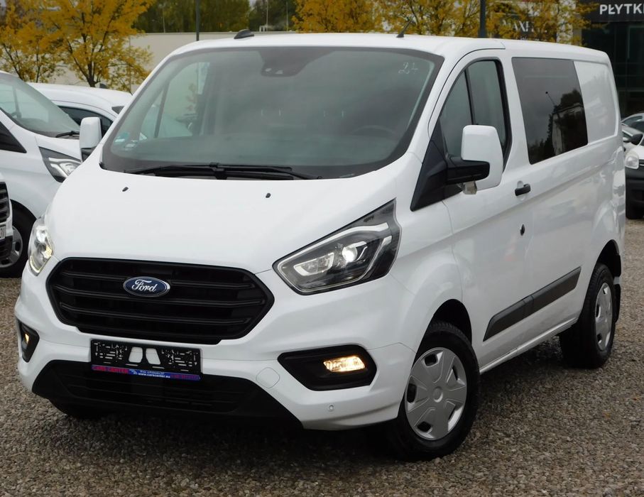 Ford Transit Custom 2.0 TDCI-130! NAVI! BI-XENON! Brygadowy 6-osob! Serwisowy! I REJ.2021!