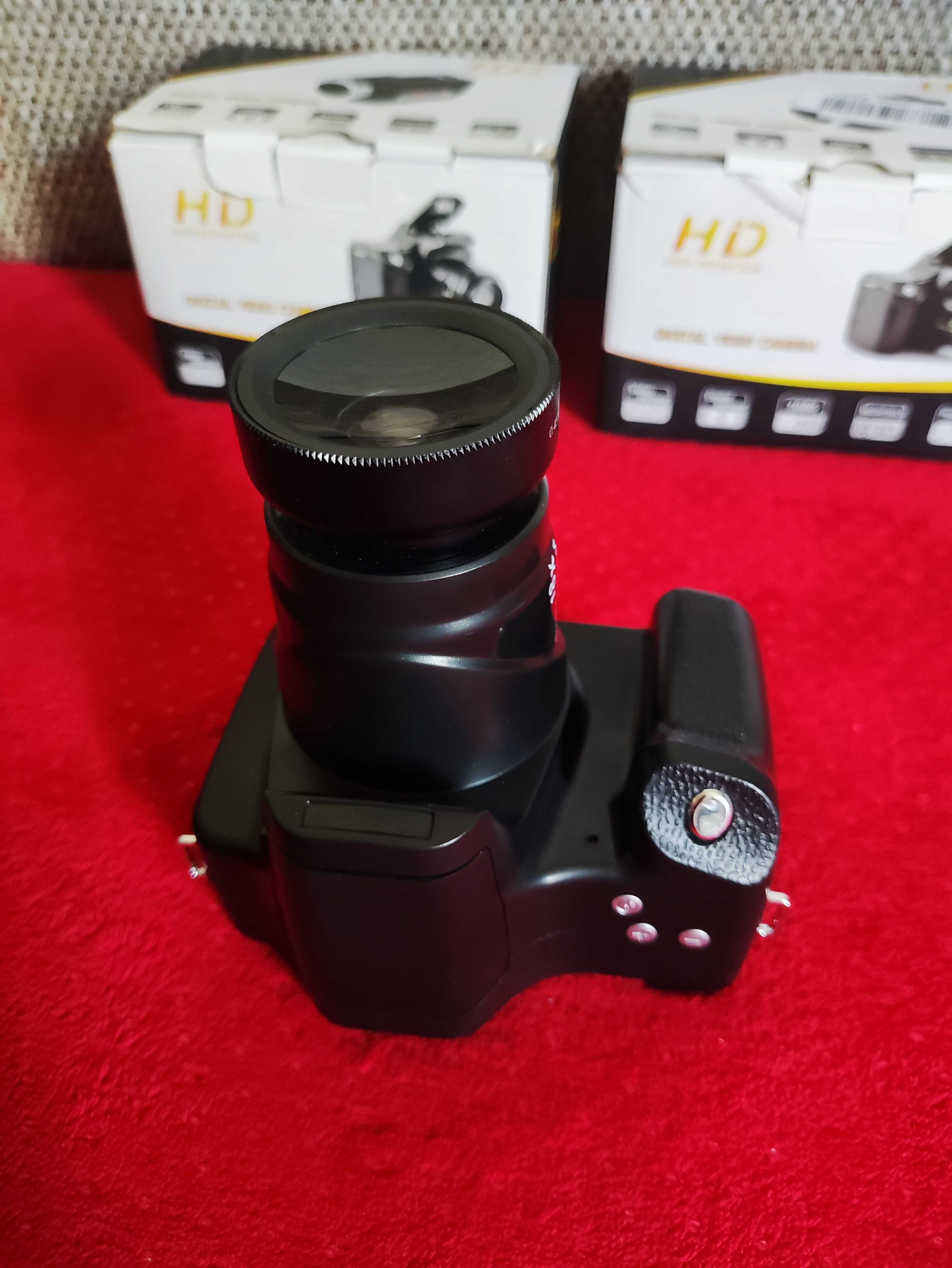 Aparat fotograficzny cyfrowy HD kamera 24MP LCD do zdjęć filmów