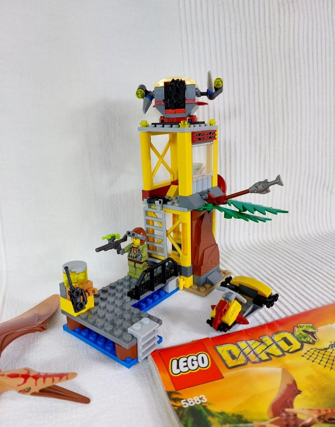 Unikatowy Set Zestaw Klocków Lego 5883 Dino Wieża Pteranodona Tower