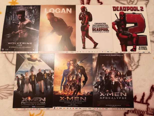 X-Men ulotki kinowe