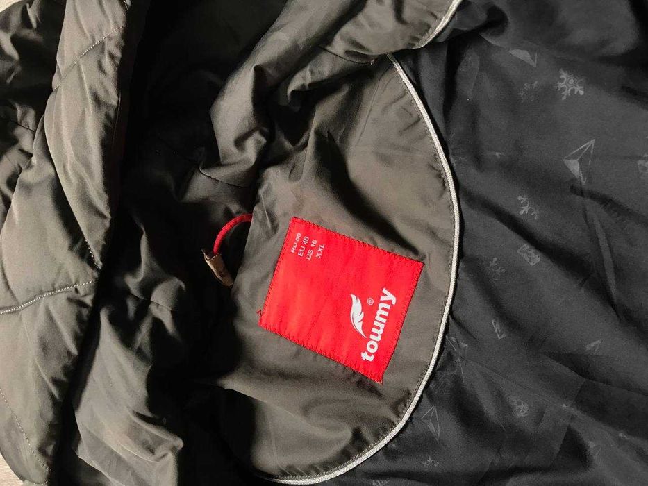 Пухова куртка-пальто Towmy plus size