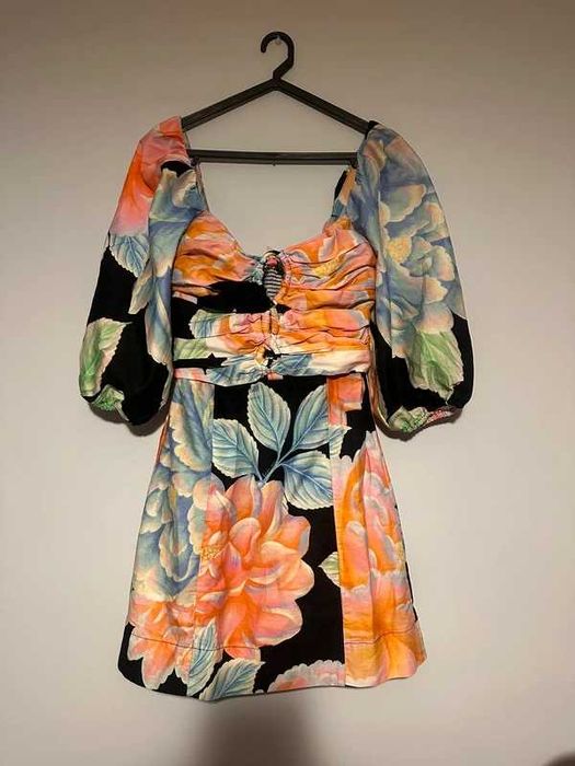 Vestido Flores - FARM RIO Brasil