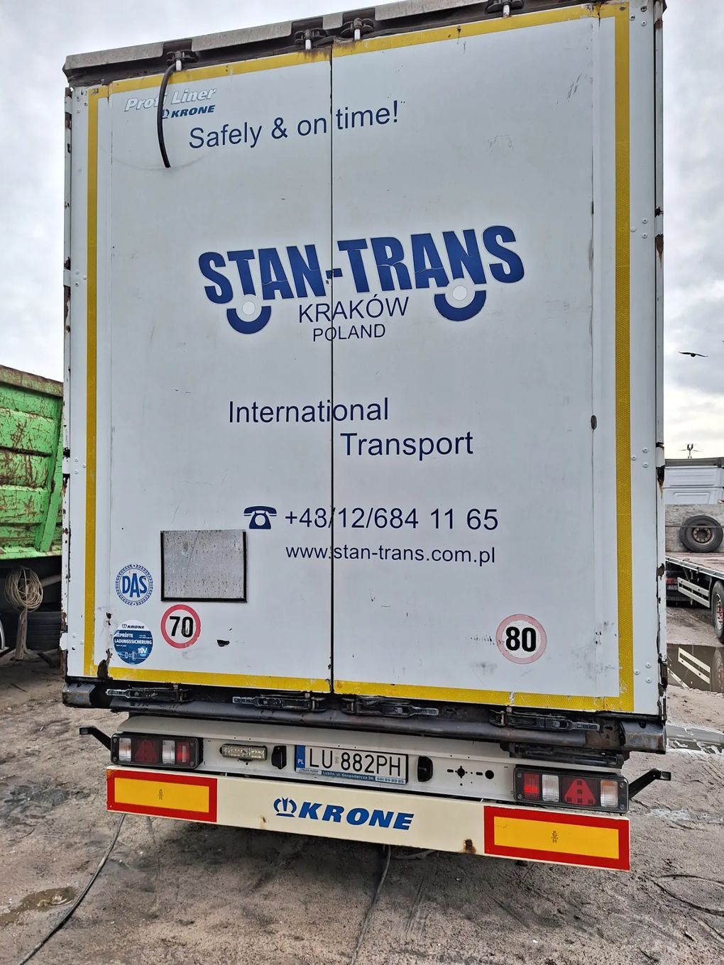 Krone FIRANKA STANDARD SAF INTRAX TARCZA