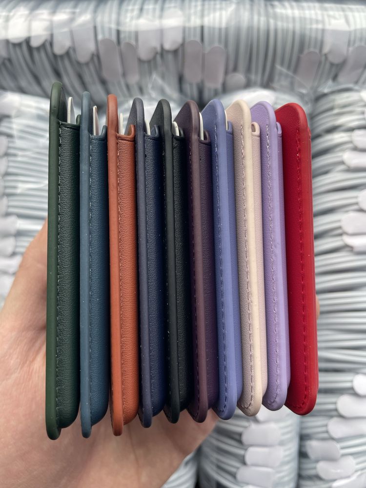 Кошелек Leather Wallet кардхолдер чехол with MagSafe