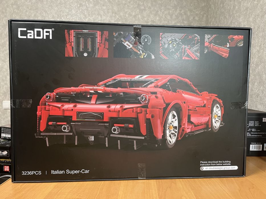 Конструктор гоночна машинка || Ferrari 488 | Technick