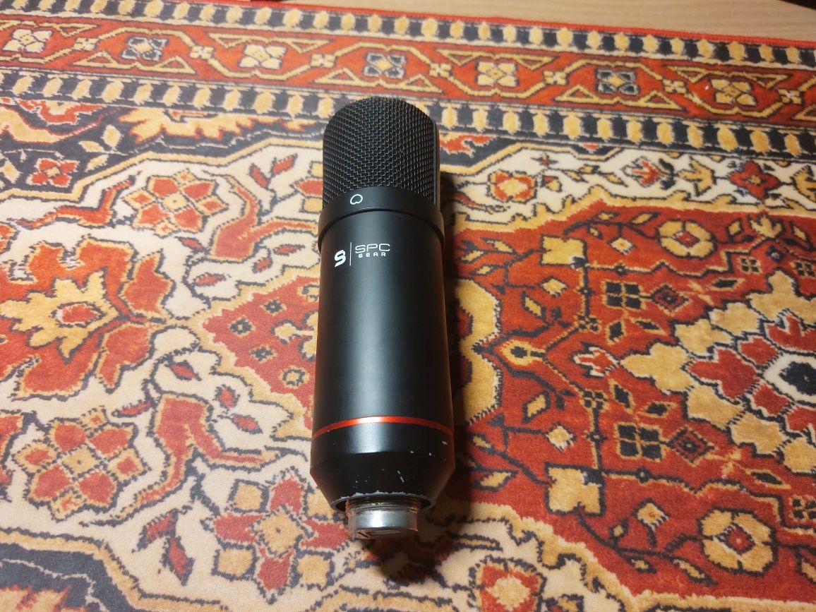 Mikrofonu sm 900 + ramię mikrofonowe  koszyk akustyczny  oraz popfilte