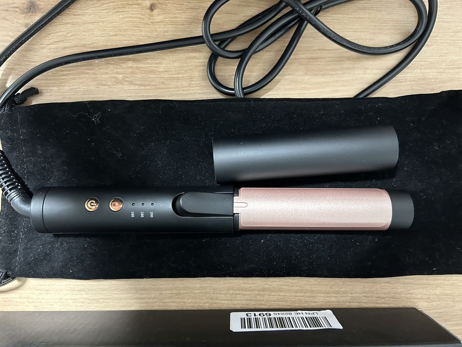 керамічна міні-плойка LED-дисплей 160-200°C