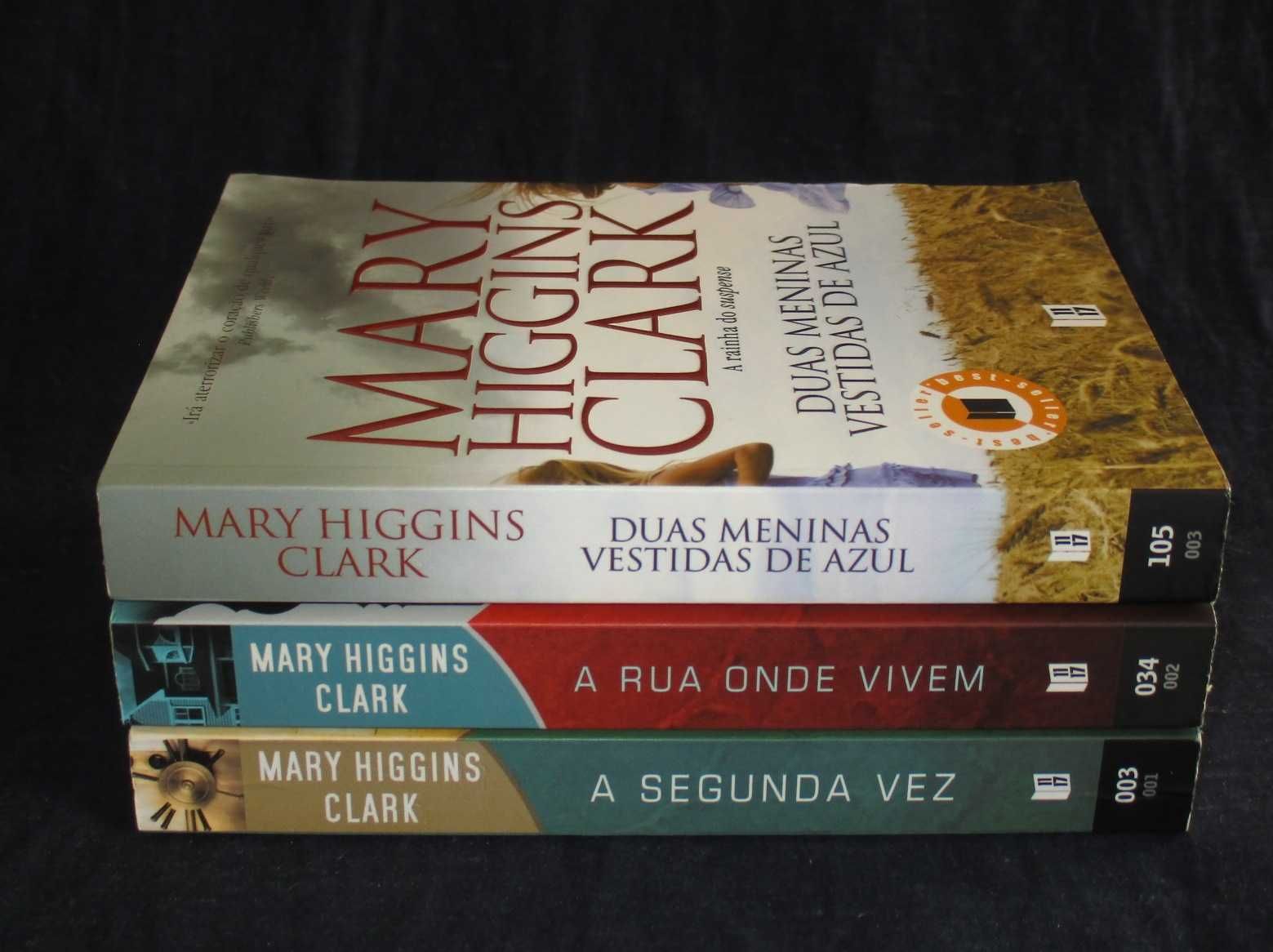 Livros de Bolso Mary Higgins Clark 11x17