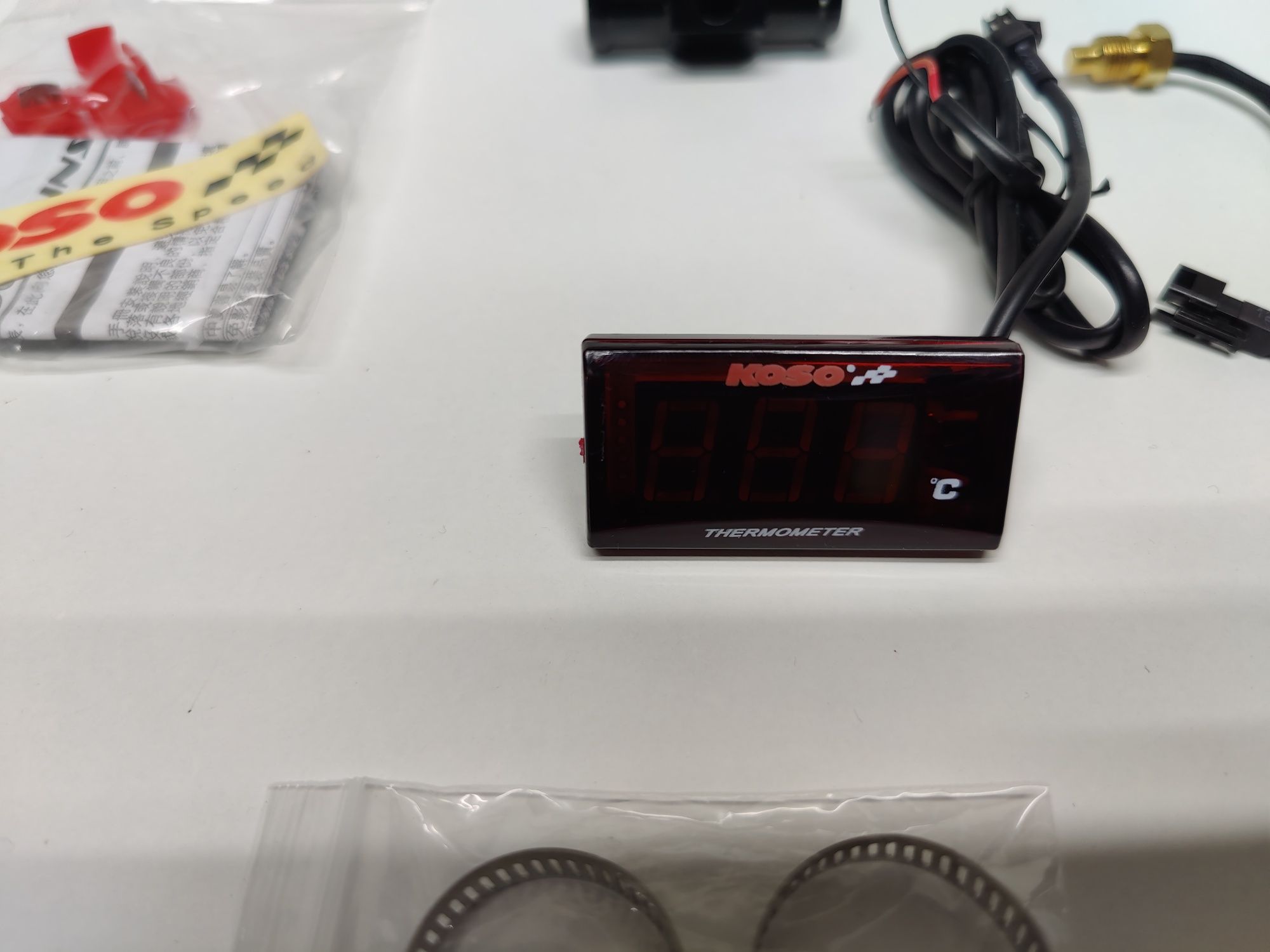 Manómetro de temperatura para moto