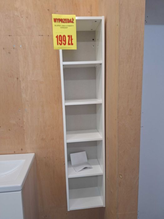 Szafka słupek łazienkowy otwarty CERSANIT CREA