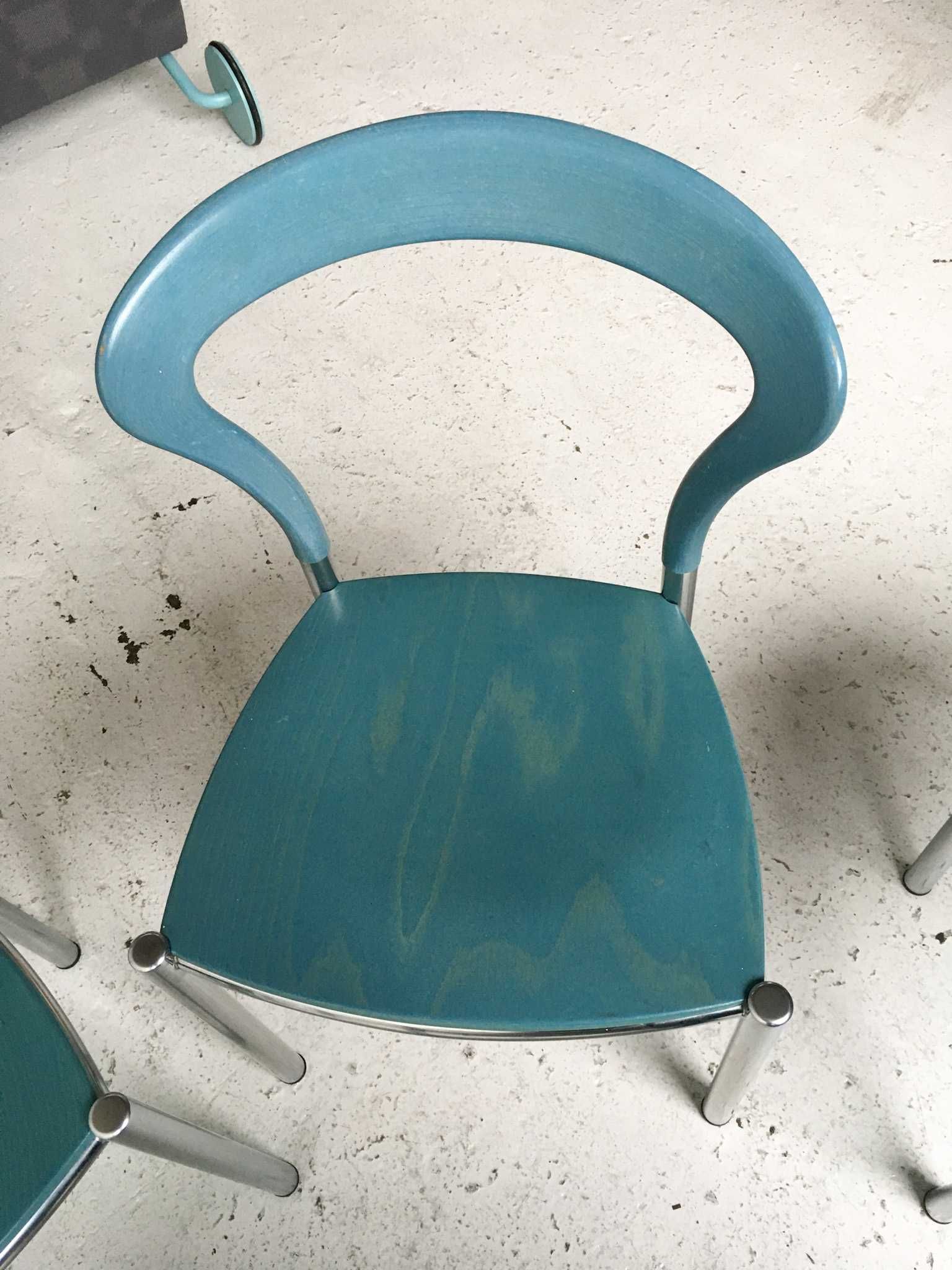 Kusch & Co. krzesła Lotus nieb H. Lohmeyer lata 70 vintage design