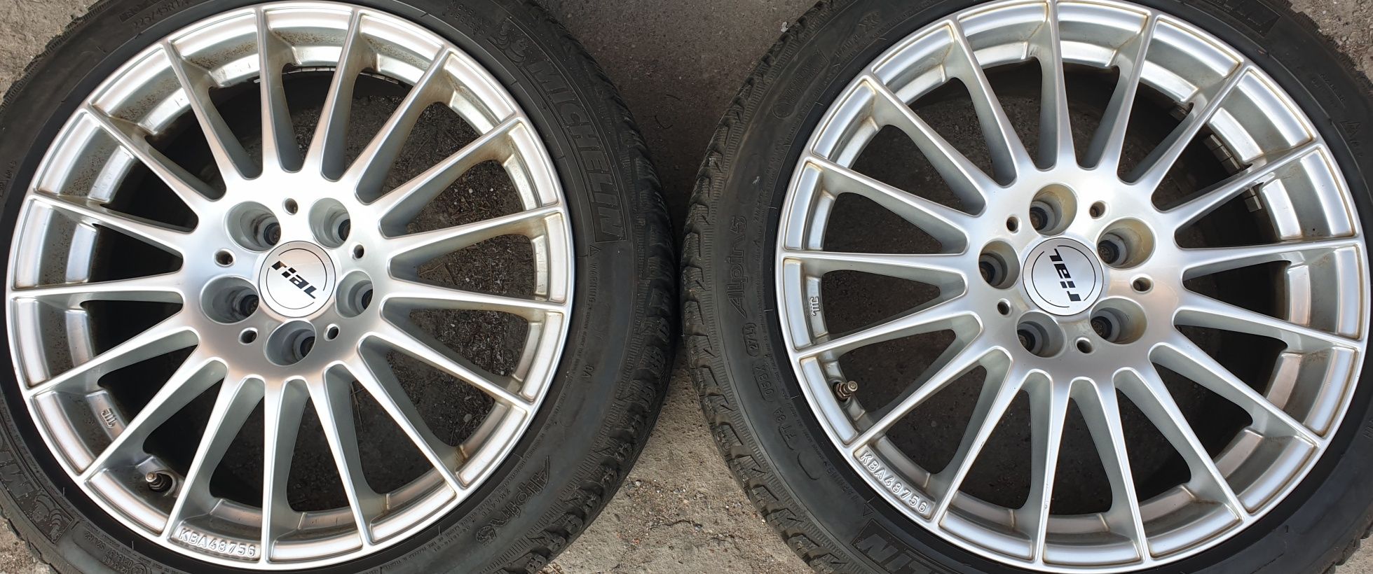 Alufelgi Rial 17 5x112 7.5J ET 35 Felgi Mercedes Audi Skoda Vw Seat