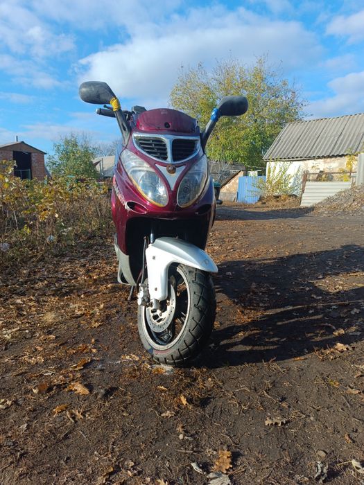 Скутер 150 куб. На документах