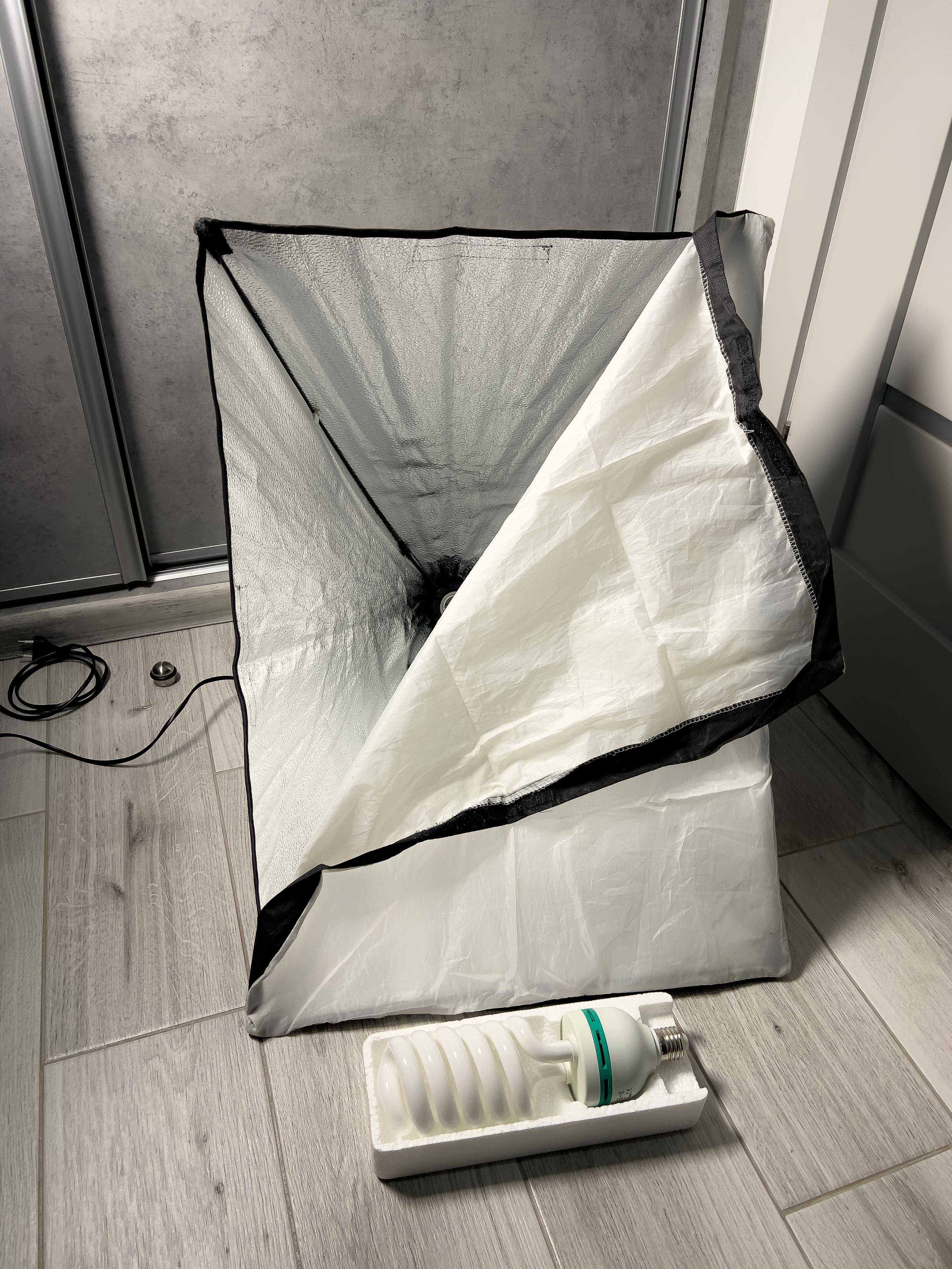 Zestaw lamp studyjnych Softbox - cena za 2 kompl