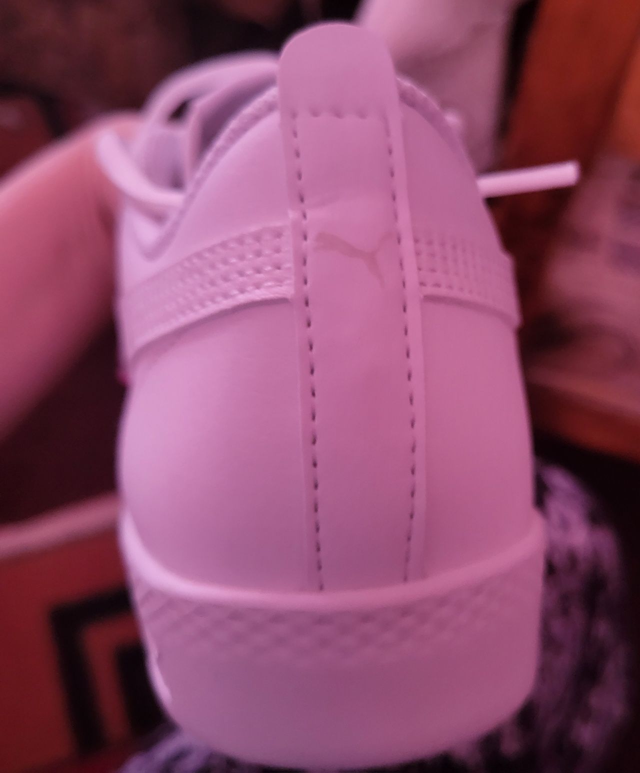 Puma Smash Wns v2 L damskie białe nowe