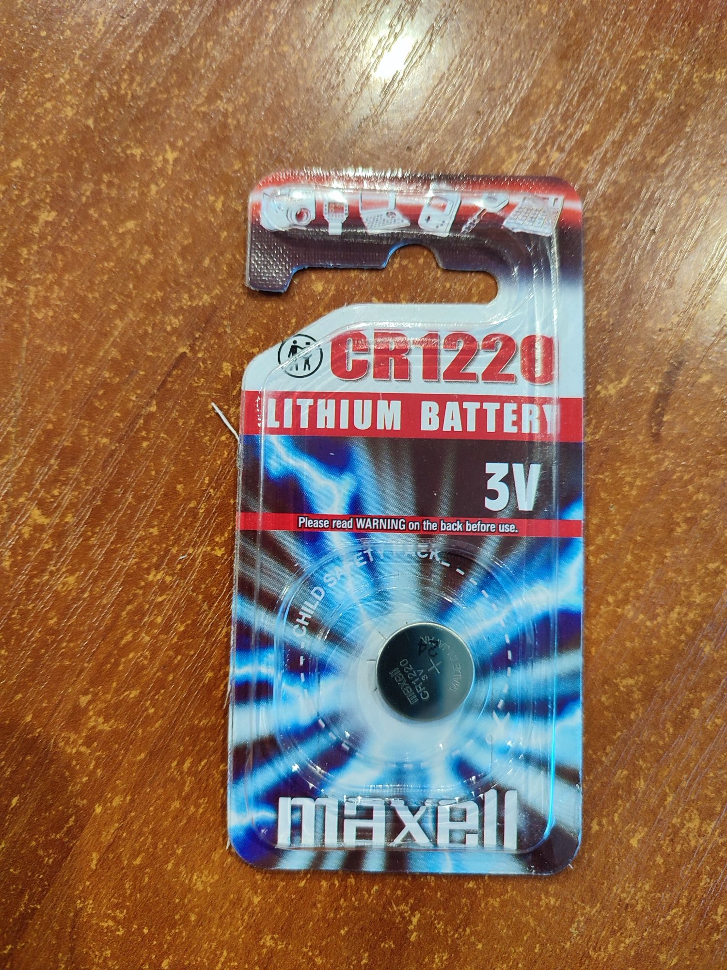 Батарейка MAXELL CR1220 3V япония