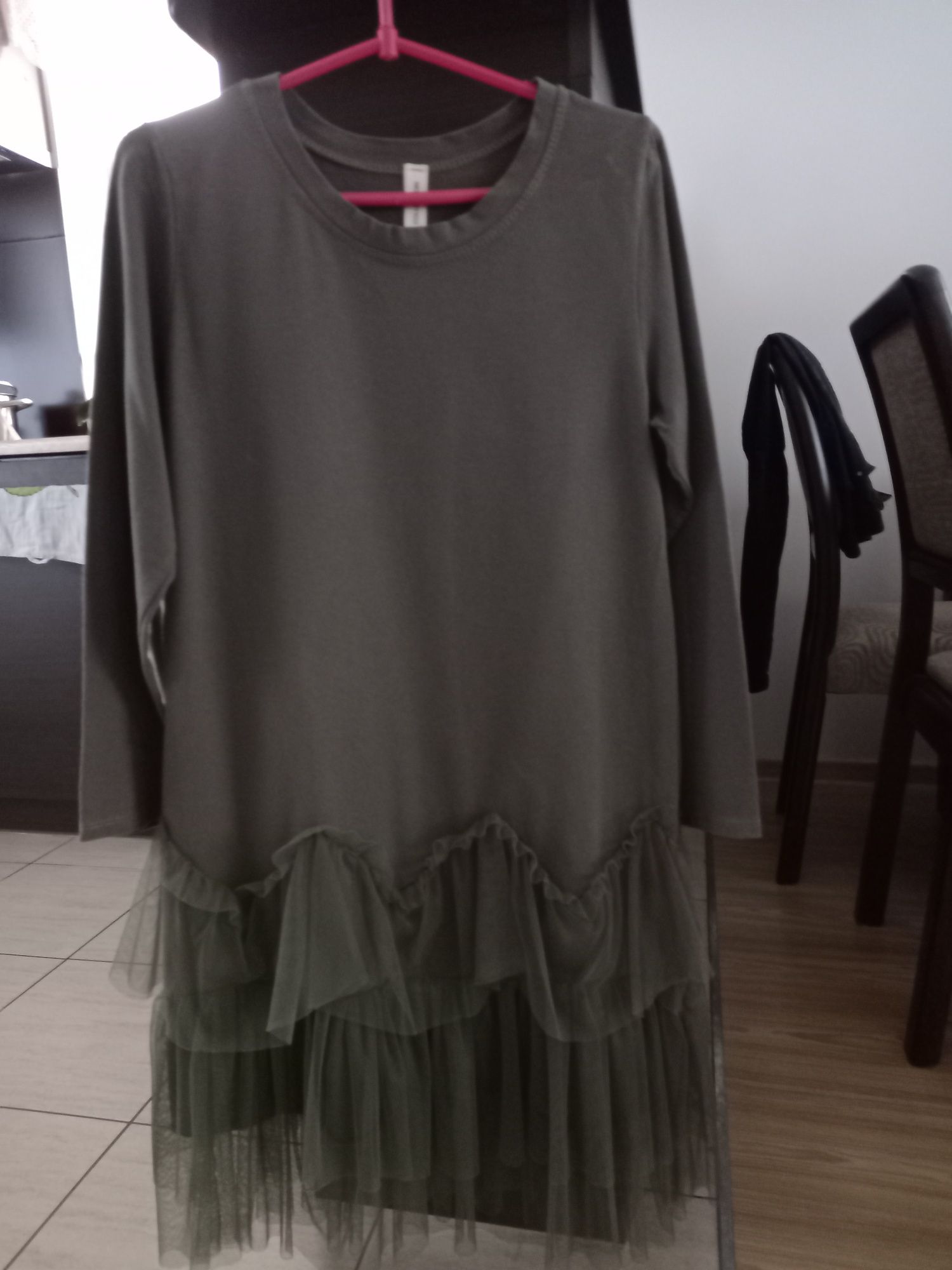 Sukienka damska new collection khaki r.40