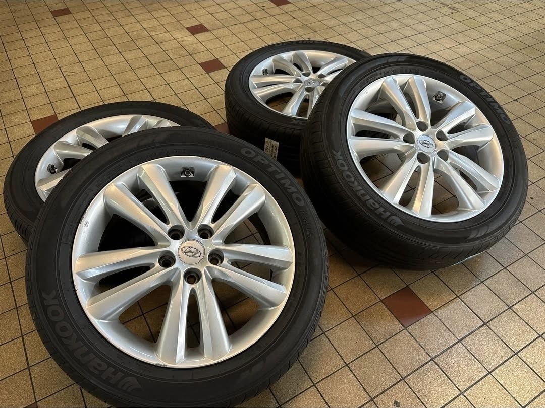 4 оригінальних диска Hyundai з шинами Hankook R18 225/55/18