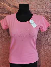 Różowa koszulka damska Guess S M L XL wysyłka pobranie bardzo ładna