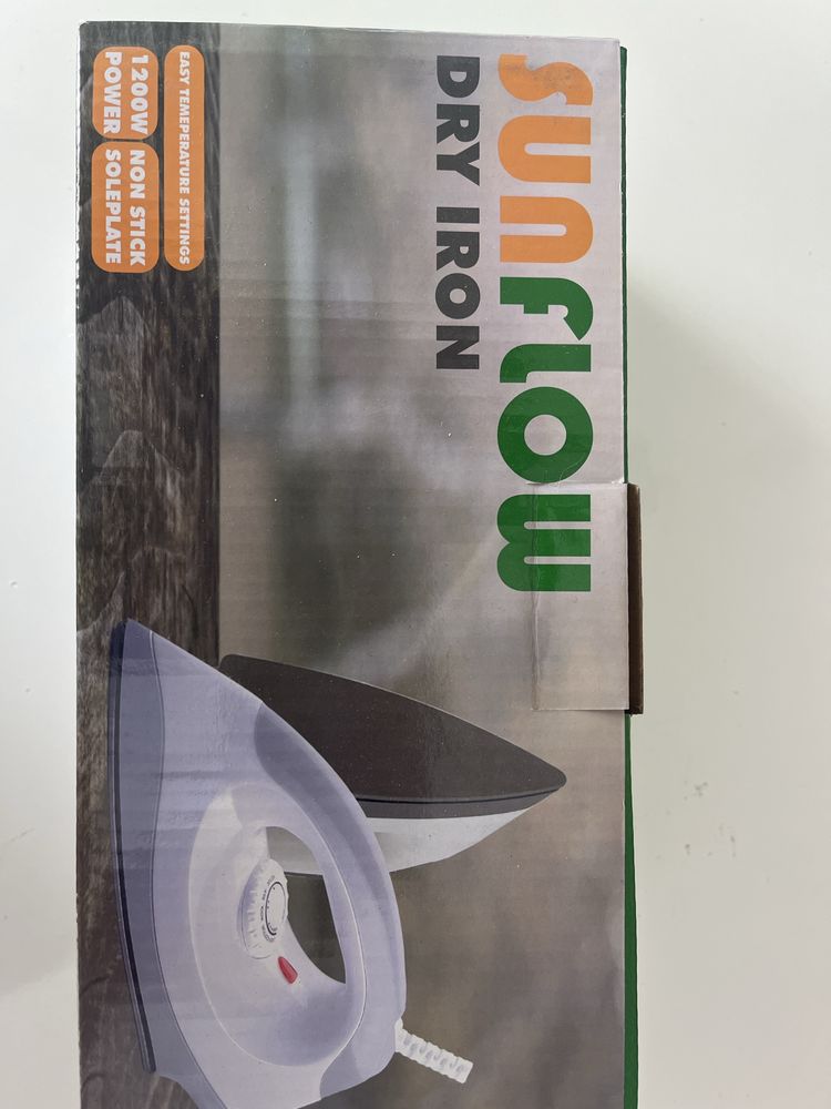 Żelazko turystyczne Sunflow 1200W – nowe, powystawowe