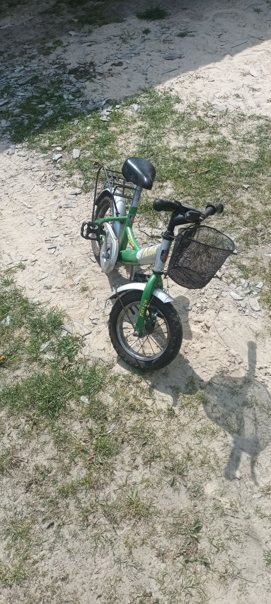 Rower dla dziecka z bocznymi kółkami