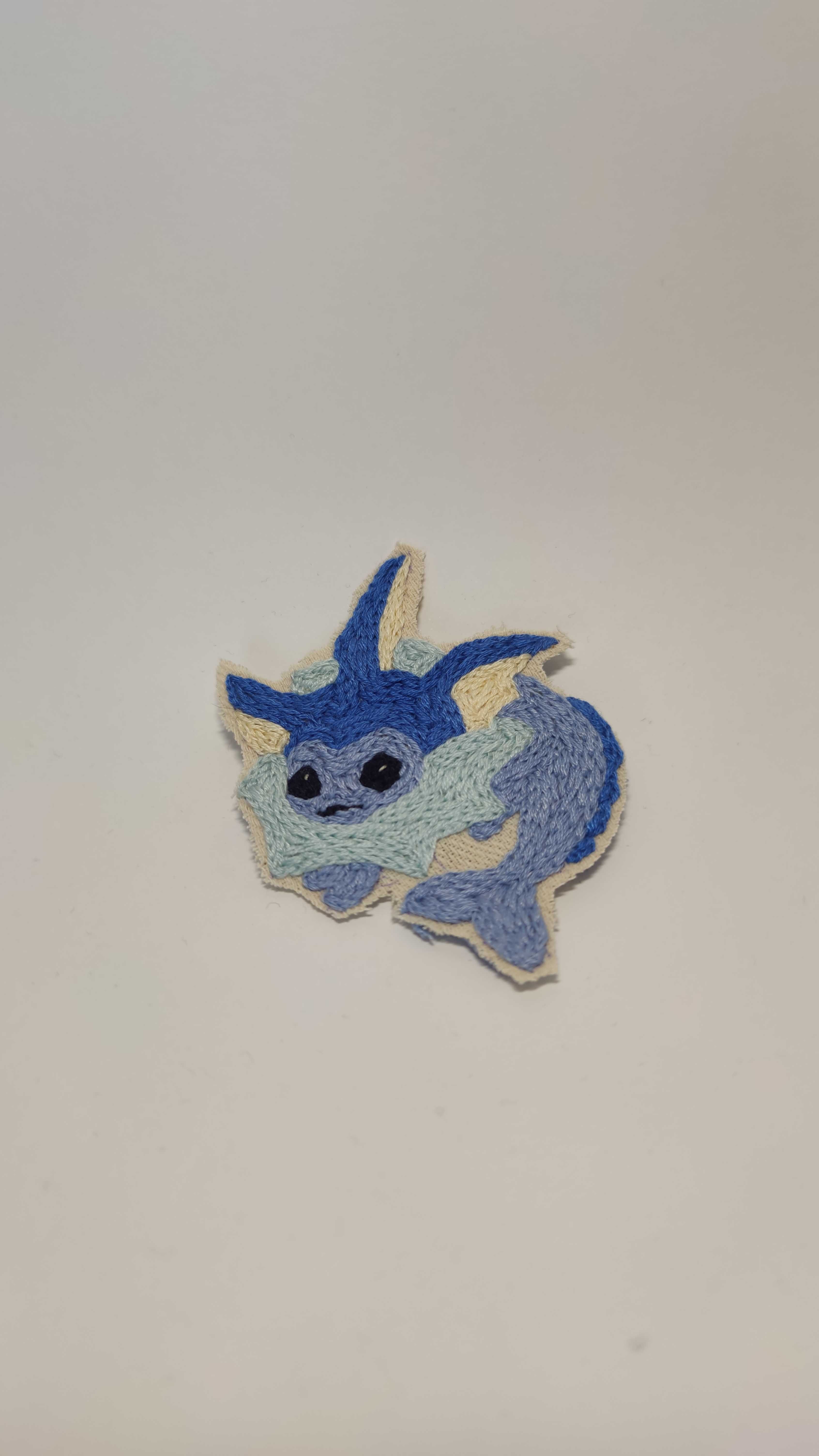 Naszywka haft handmade rękodzieło pokemon