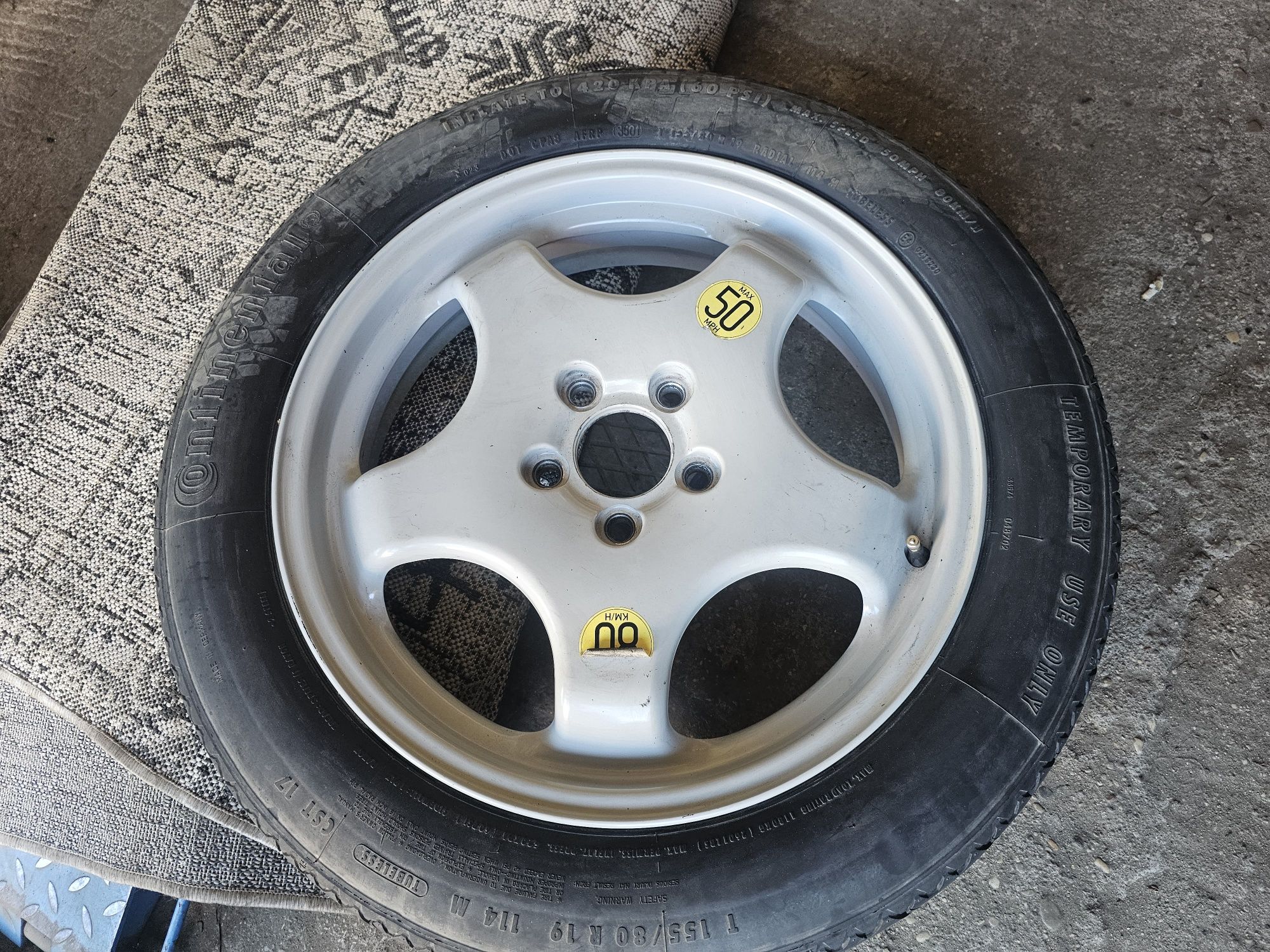 Koło Dojazdowe BMW X6-E71 R19 5x120
