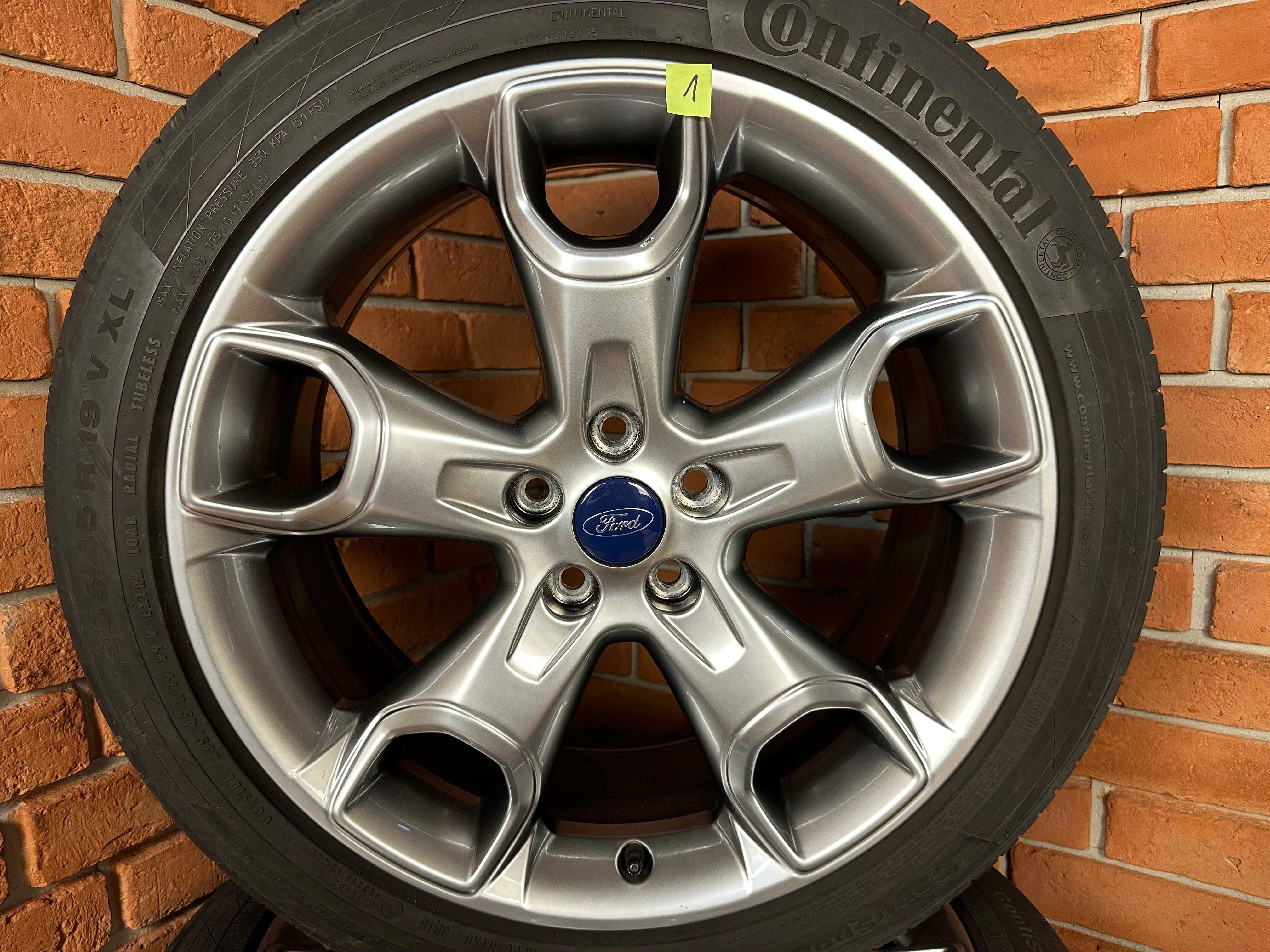 Koła Felgi 19 5x108 Ford Kuga,S-MAX,GALAXY Czujniki TPSM