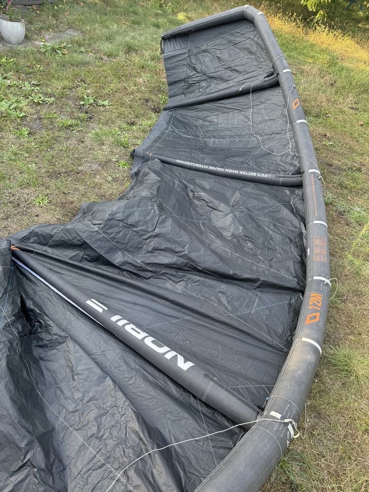 Latawce kite Nobile 50fifty zestaw 9 m i 12 m Kitesurfing sprzęt