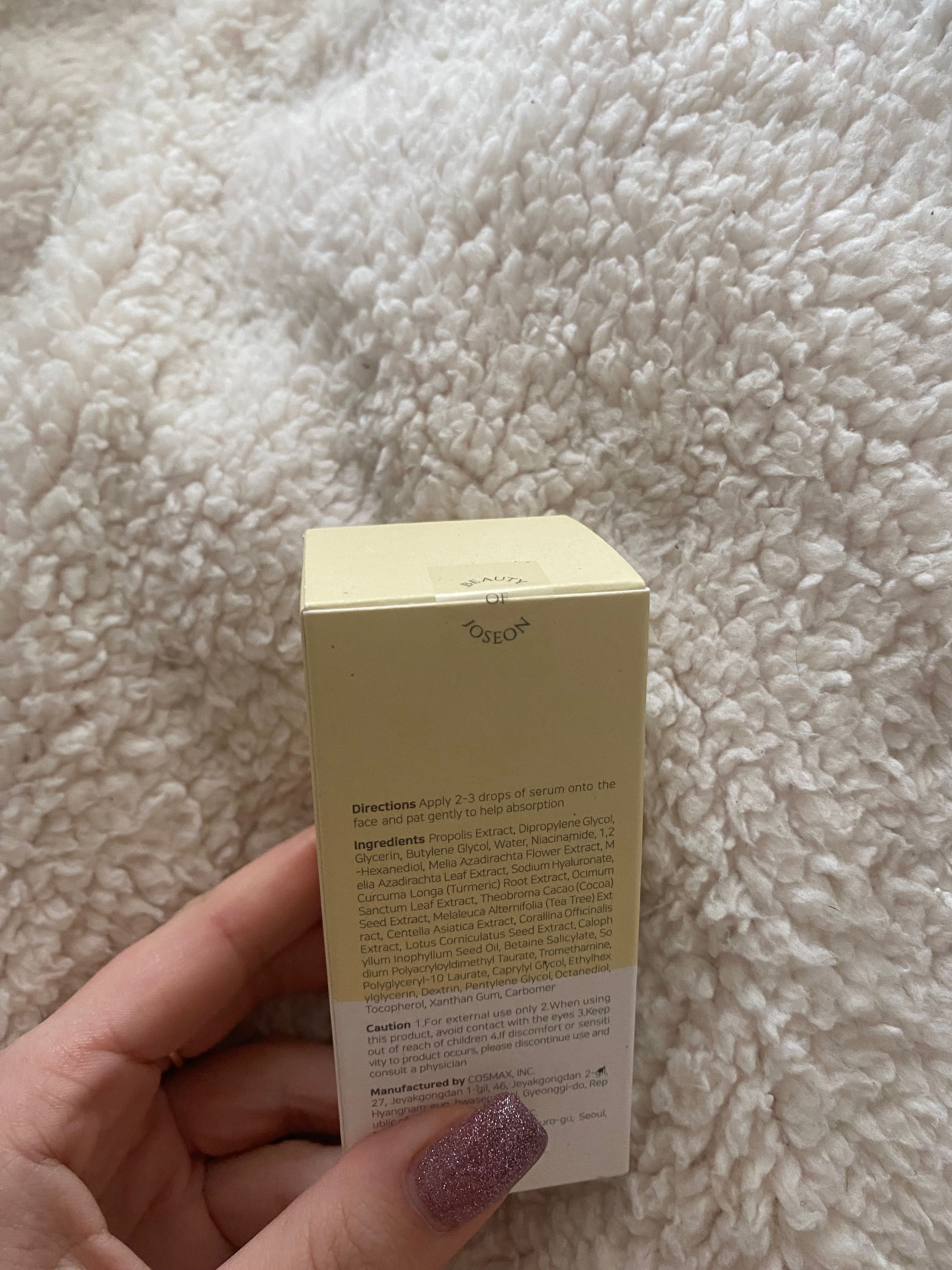 Beauty of Joseon glow serum propolis niacinamide koreańska pielęgnacja