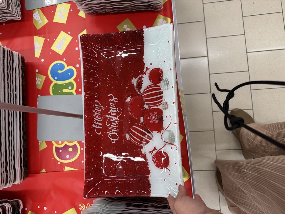 Тарілки новорічні