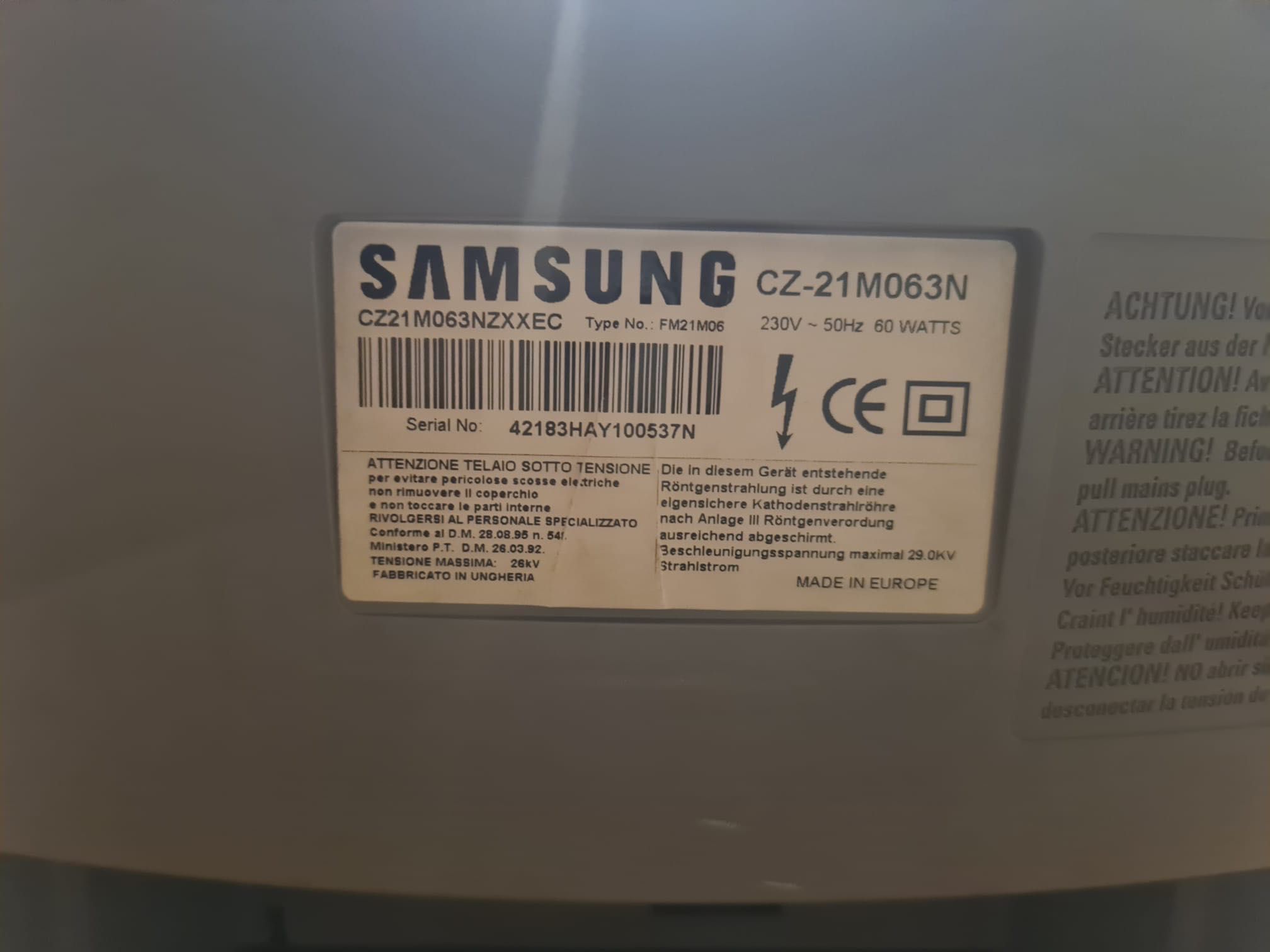TV Samsung em bom estado
