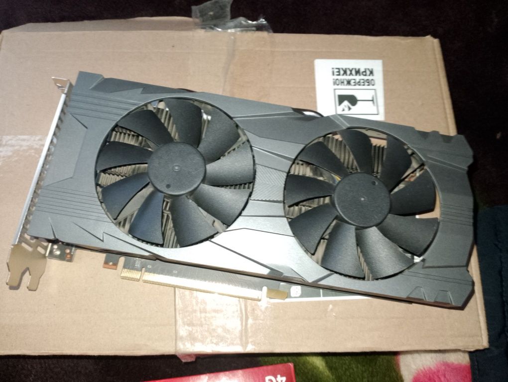 Компьютер на ryzen 5 2400g gtx1060 6gb 12gb озу 256 ссд +моник+кл+миш
