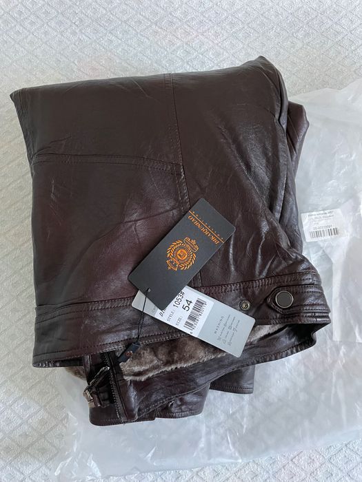 Чоловіча зимова курточка. Натуральна дубленка куртка 54 розмір