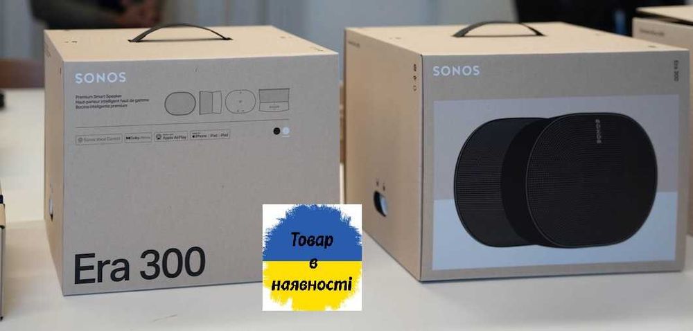 Sonos Era 300 EU колонка з Bluetooth,Airplay2, Dolby Atmos В НАЯВНОСТІ