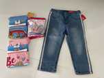 Nowe 122/128 zestaw psi patrol pony jeansy spodnie bluzka t-shirt