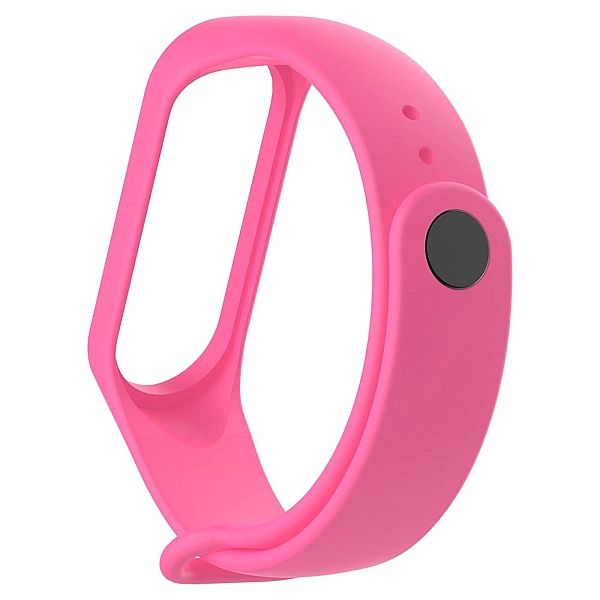 Silikonowa opaska zamienna do Xiaomi Mi Band 4 / Mi Band 3 różowy