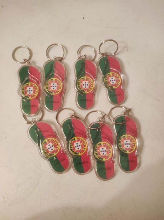 19 porta-chaves novos de Portugal