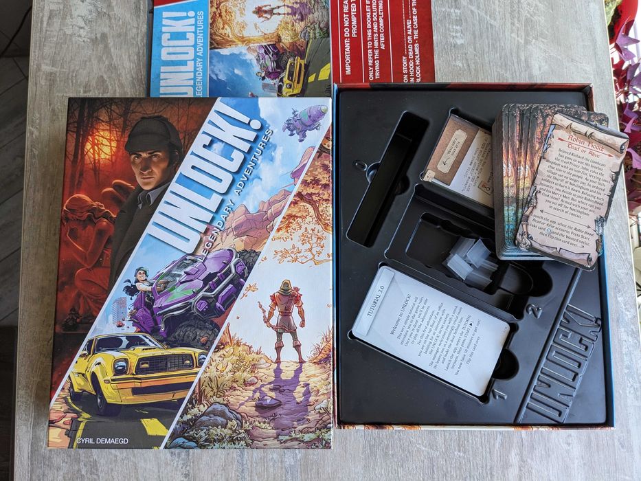 Unlock! Legendary та Short Adventures