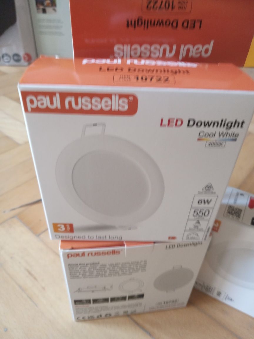 Lampki Podtynkowe LED 10 sztuk