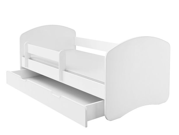 Łóżko, łóżeczko dziecięce Białe 140X70