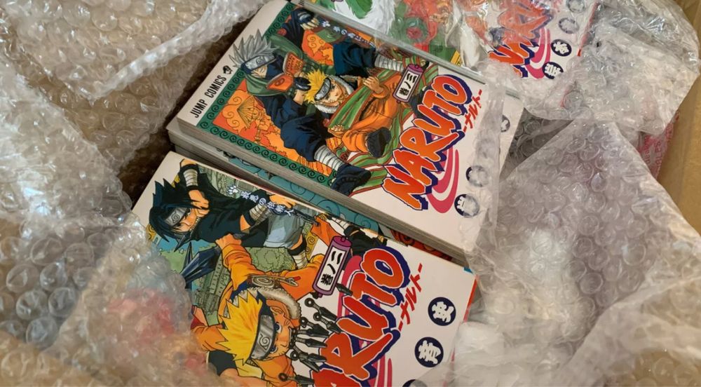 ВСІ [1-72] Томи Манги Наруто Японською ЯК НОВІ