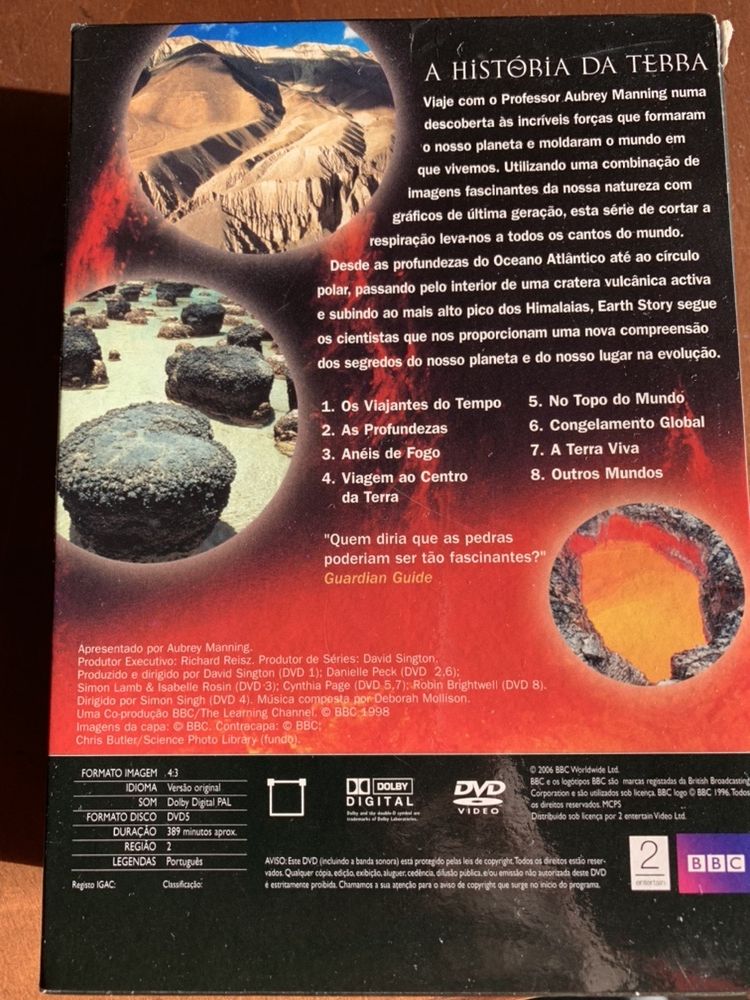 DVD História da Terra