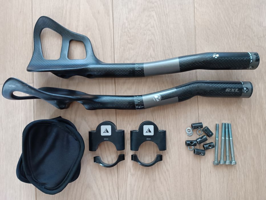 Lemondka Bontrager RXL Carbon + podkładki Profile Design 30mm